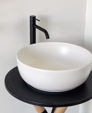 COLORS - Countertop round ceramic washbasin by Scarabeo Ceramiche - view 3